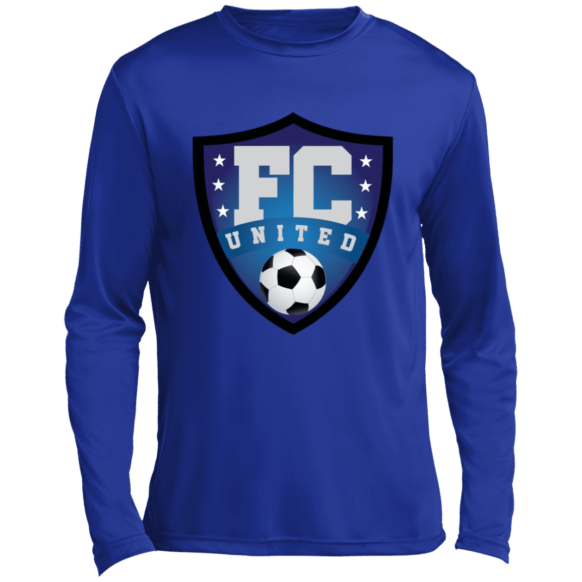 FC United Sport - Tek Long Sleeve Performance Tee - 931 Graphics
